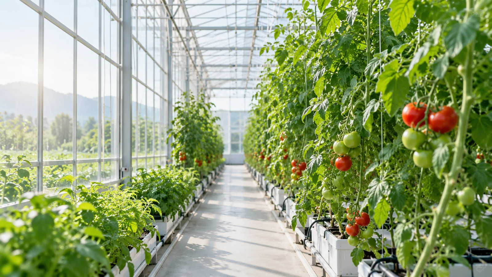 温室种植概念配图